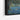 Twilight Serenade in Blue Blossom Fields Framed Canvas (Black) / 48 x 32