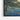 Twilight Serenade in Blue Blossom Fields Framed Canvas (Black) / 24 x 18
