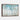 Serene Aqua Woodland Mosaic Framed Canvas (Walnut) / 30 x 20