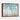Serene Aqua Woodland Mosaic Framed Canvas (Walnut) / 24 x 18