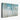 Serene Aqua Woodland Mosaic Canvas Wrap / 48 x 32