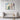 Sunlit Bloom on Mediterranean Balcony Framed Canvas (Black) / 48 x 32