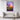 Sunset Blaze Amongst Cacti Framed Canvas (Black) / 20 x 30