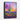 Sunset Blaze Amongst Cacti Framed Canvas (Black) / 11 x 14