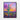 Sunset Blaze Amongst Cacti Framed Canvas (Black) / 11 x 14