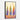 Rainbow Italian Cypresses Framed Canvas (Black) / 20 x 30