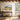Golden Meadow Pathway in Summer Framed Canvas (Walnut) / 48 x 32