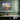 Sunset Serenity Over Desert Cacti Framed Canvas (Black) / 14 x 11