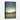 Serene Dusk in Golden Monochrome Framed Canvas (Black) / 20 x 30