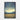 Serene Dusk in Golden Monochrome Framed Canvas (Black) / 32 x 48