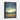 Serene Dusk in Golden Monochrome Framed Canvas (Black) / 18 x 24