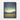 Serene Dusk in Golden Monochrome Framed Canvas (Black) / 18 x 24