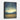 Serene Dusk in Golden Monochrome Framed Canvas (Black) / 8 x 10