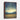 Serene Dusk in Golden Monochrome Framed Canvas (Walnut) / 8 x 10