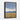 Serene Blue Skies Over Golden Fields Framed Canvas (Black) / 18 x 24