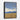 Serene Blue Skies Over Golden Fields Framed Canvas (Black) / 11 x 14