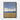 Serene Blue Skies Over Golden Fields Framed Canvas (Black) / 16 x 20