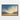 Twilight Hues over Enigmatic Mountains Framed Canvas (Black) / 48 x 32