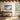 Twilight Hues over Enigmatic Mountains Framed Canvas (Black) / 48 x 32