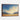 Twilight Hues over Enigmatic Mountains Framed Canvas (Walnut) / 30 x 20