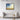 Golden Fields Under Azure Skies Framed Canvas (Black) / 40 x 30