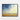 Golden Fields Under Azure Skies Framed Canvas (Black) / 14 x 11