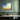 Golden Fields Under Azure Skies Framed Canvas (Black) / 20 x 16