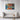 Autumn Reflections on Tranquil Water Framed Canvas (Black) / 48 x 32