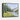 Sunlit Whispering Pines by the River Framed Canvas (Black) / 10 x 8