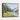 Sunlit Whispering Pines by the River Framed Canvas (Walnut) / 20 x 16
