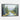 Tranquil River Through Misty Pines Framed Canvas (Black) / 48 x 32