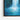 Serene Waterfall in Impressionistic Blues Framed Canvas (Walnut) / 16 x 20