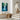 Serene Waterfall in Impressionistic Blues Canvas Wrap / 32 x 48