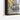 Tranquil Waters Under Tropical Bridge Framed Canvas (Black) / 24 x 32