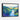 Serene River Bend Vibrant Landscape Framed Canvas (Black) / 40 x 30