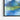 Abstract Lakeside Reflection at Dawn Framed Canvas (Black) / 48 x 32