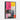 Vivid Geometric Urban Canvas Framed Canvas (Black) / 32 x 48