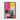Vivid Geometric Urban Canvas Framed Canvas (Black) / 32 x 48