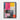Vivid Geometric Urban Canvas Framed Canvas (Black) / 18 x 24
