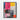 Vivid Geometric Urban Canvas Framed Canvas (Black) / 8 x 10