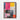 Vivid Geometric Urban Canvas Framed Canvas (Walnut) / 24 x 32