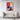 Vivid Geometric Urban Canvas Framed Canvas (Walnut) / 24 x 32