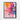 Urban Chaos in Pink and Magenta Tones Framed Canvas (Black) / 18 x 24