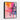 Urban Chaos in Pink and Magenta Tones Framed Canvas (Black) / 11 x 14