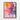 Urban Chaos in Pink and Magenta Tones Framed Canvas (Walnut) / 24 x 32