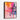 Urban Chaos in Pink and Magenta Tones Framed Canvas (Walnut) / 16 x 20