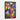 Labyrinth of Colorful Geometric Dreams Framed Canvas (Walnut) / 32 x 48