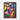 Labyrinth of Colorful Geometric Dreams Framed Canvas (Walnut) / 30 x 40