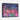 Vibrant Twilight Abstract Dreamscape Framed Canvas (Black) / 10 x 8