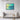 Vibrant Metropolis at Dawn’s Embrace Framed Canvas (Black) / 32 x 24